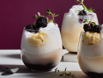 Blackberry Vanilla Gin Float