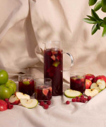 Raspberry and Apple Sangria