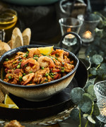 Smoky Chicken & Prawn Paella