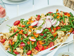 MISO ROASTED CAULIFLOWER & CHICKPEA SALAD