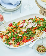 MISO ROASTED CAULIFLOWER & CHICKPEA SALAD