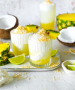  Piña Colada Ice Cream Float