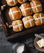 Beer hot cross buns