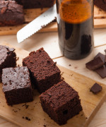Chocolate and stout brownies