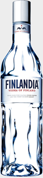 Finlandia vodka bottle