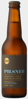 Sawmill, Sawmill beer, beer, pilsner, pilsener, New Zealand beer, craft beer, New Zealand craft beer