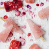 Rosy ice lollies