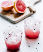 Grapefruit Cassis Gin and Tonic