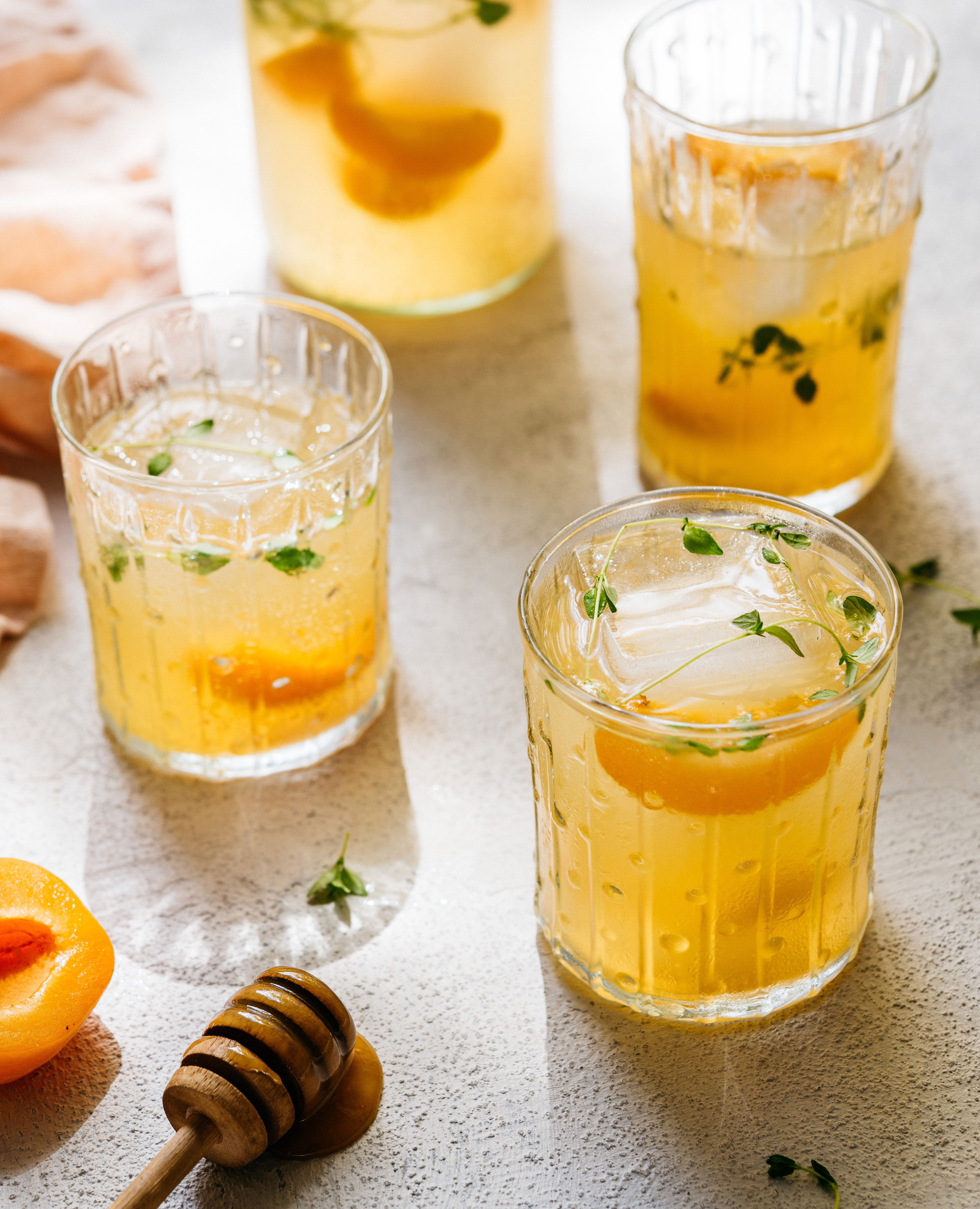 Apricot Honey Gin Sour 