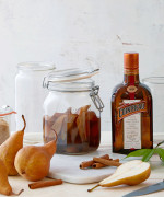 Pears in Cointreau