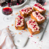 PLUM CAKES WITH PINOT NOIR ICING