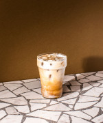Rum and Coconut Iced Coffee