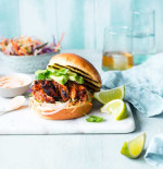 Bourbon Chipotle Chicken Burger