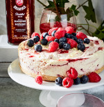 Chilled Berry & White Chocolate Cheesecake