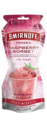Smirnoff Raspberry Sorbet Frozen Pouch 